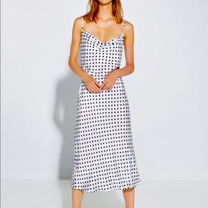ZARA Polka Dot Slip Dress